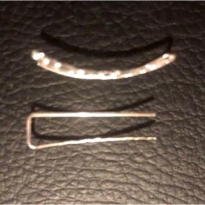 Silver crawler earrings